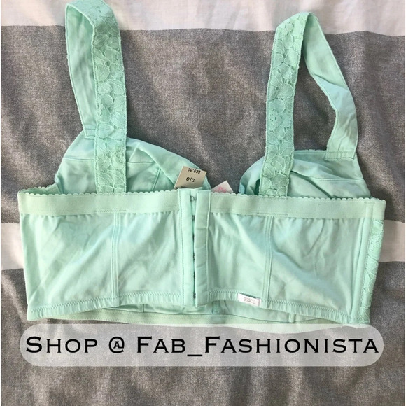 Victoria's Secret Lace Bustier Crop Top - Picture 5 of 6